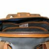 Aviator Briefcase: Inside - Grey and English Tan