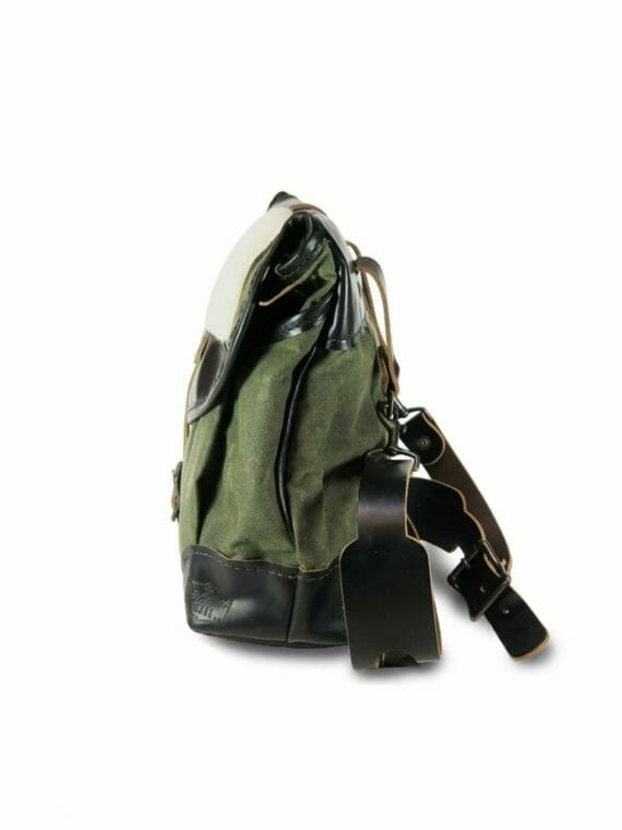 Creel Pack: Side - Olive Green and Black