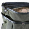 Creel Pack: Open Front- Olive Green and Black